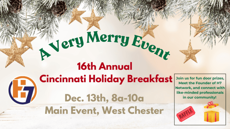 Discover All the H7 Network 16th Annual Holiday Breakfast Exciting Event Details: Everyone is Welcome—Register Now!